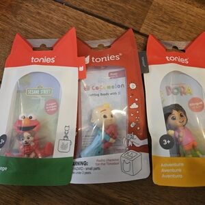 Tonies Kids Learning Toy Set - Red, Blue, White